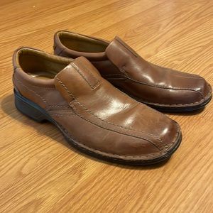 Clarks Collection Soft Cushion Slip On Mens Sz 8 Shoes